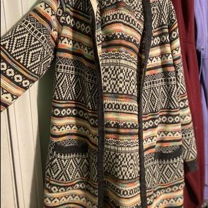 Monteau - Colorful knitted cardigan